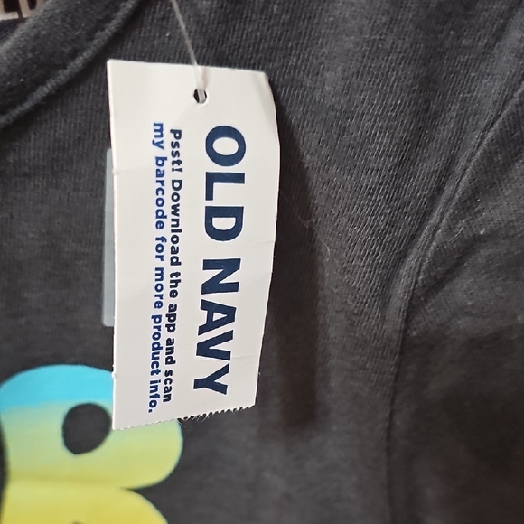 Old Navy NWT Girls Black Graphic Tee Size Medium (8) - Picture 2 of 7